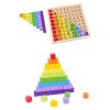 Montessori Multiplication Table Math Toys for Kids - Educational Wooden Arithmetic Teaching Aids - Perfect Christmas or Halloween Gift