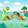 Interactive Musical Caterpillar Toy for Babies and Toddlers - Soft Plush Educational Gift with Fun Melodies and Colors!