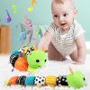Interactive Musical Caterpillar Toy for Babies and Toddlers - Soft Plush Educational Gift with Fun Melodies and Colors!