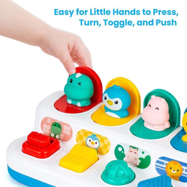 Fun Pop-Up Sensory Toy for Baby Development - Perfect Gift for Holidays!