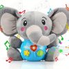 Baby Toys, Baby Musical Toys Elephant, Infant Toys, Elephant Baby Stuff, Baby Toys, Newborn Toys, (button Color Is Random)