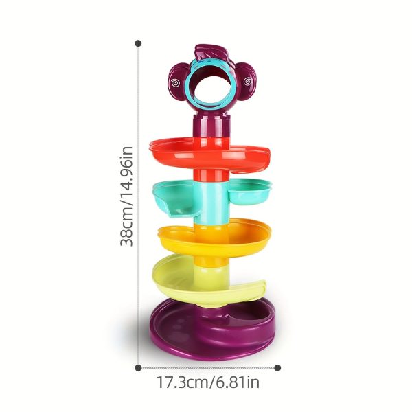 Early Education Baby Toy Set - Track Ball, Spin and Play - Perfect for Halloween, Christmas, and Thanksgiving Gifts