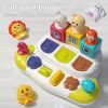 Interactive Cat Pop Up Toy for Babies and Toddlers - Develops Logic and Thinking Skills, Early Education and Surprise Box Feature Included