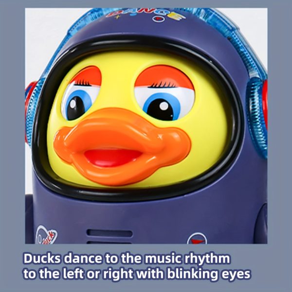 Musical Space Duck Toy for Toddlers - Encourages Crawling and Tummy Time Development