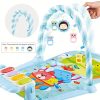 1pc Musical Baby Gym Play Mat with Piano Pedal Toy - Perfect for Developing Motor Skills and Sensory Awareness in Infants - Random Pendant Style - Ideal Gift for Christmas, Halloween, Thanksgiving, and Easter