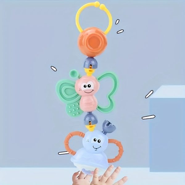 Newborn Baby Rattle Toy, A Set Of Multiple Pieces Of Teething Gum That Can Be Boiled In Water, Baby Keepsake Birthday Gift, New Year Gift [random Color Accessories]