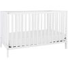 4-in-1 Convertible Crib in White