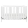 4-in-1 Convertible Crib in White