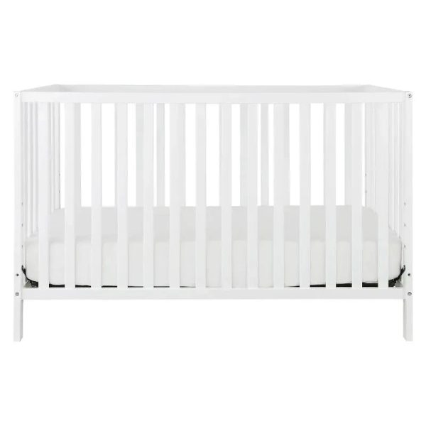 4-in-1 Convertible Crib in White