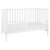 4-in-1 Convertible Crib in White