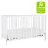 4-in-1 Convertible Crib in White