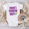 Rainbow Baby Print Newborn Clothes Baby Summer Rompers Infant Body Short Sleeve Baby Toddler Jumpsuit Baby Boy Girl Shower Gifts