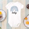 Rainbow Baby Print Newborn Clothes Baby Summer Rompers Infant Body Short Sleeve Baby Toddler Jumpsuit Baby Boy Girl Shower Gifts