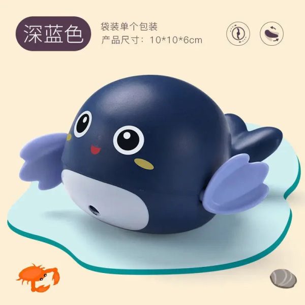 Summer Bath Toys Kids Swimming Clockwork Dolls Play Water Baby Bathing Cute Funny Children Bathroom Shower Bathtub Animals Toy