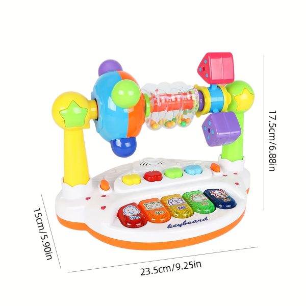Infant Toys, Educational Early Childhood Toys For Babies To Practice Lifting Their Heads And Soothing With Rattles
