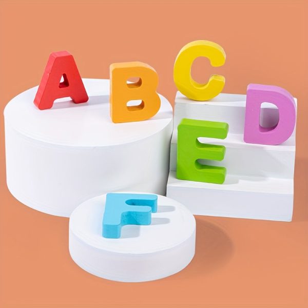 Three-in-one Preschool Puzzle Set, Children Learn Alphabets, Numbers, Shapes, Colors, Cognition, Early Education, Montessori Toys, Developing Baby Intelligence, Educational Puzzle, Puzzle Toys