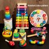 Nine-in-one Wooden Montessori Toys, Ringing Bells, Ringing Drums And Drum Set Musical Instruments, Early Childhood Education, Toddler Toys Christmas Gifts Halloween Thanksgiving Christmas Gifts
