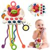 bccb82c5-ae81-439c-b9d3-a9a651c0d153.jpg Soft Montessori Baby Toys for 6-12 Months | Toddler Travel Toys for 1-2 Year Olds | Pull String Fidget Educational Learning Bath Toys | Perfect Birthday or Easter Gift for Infants and Toddlers
