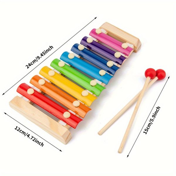 Engage In Educational Toys For Babies And Children: Winding Beads, Building Blocks, Musical Percussion And More, Gifts For Christmas And Halloween, 5 In 1 Children's Toys