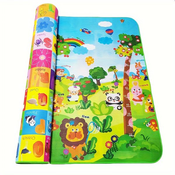 Double-Sided Baby Crawling Mat - Moisture-Proof, Waterproof Foam Floor Mat for Playtime - Perfect Gift for Holidays and Special Occasions