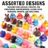 e032e5e01880ee263f903b9d3e52b18e.jpg 25/50pcs, Fun and Educational Rubber Duck Toy Assortment for Kids - Perfect for Bath Time, Birthday Parties, Classroom Incentives, and Summer Activities - 2 Inches - Great Gift Idea for Children and Holidays