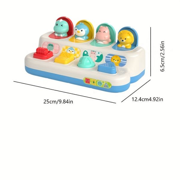 Fun Pop-Up Sensory Toy for Baby Development - Perfect Gift for Holidays!