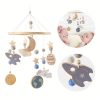 Wooden Space Bed Bell - Calming and Entertaining for Babies