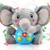Baby Toys, Baby Musical Toys Elephant, Infant Toys, Elephant Baby Stuff, Baby Toys, Newborn Toys, (button Color Is Random)