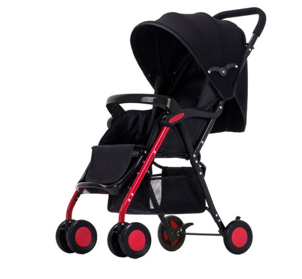 product-image-538116410-1.jpg High Landscape Portable Travel Baby Strollers,Super Light Foldable Can Sit & Lie Baby Prams Pushchairs Child Trolley